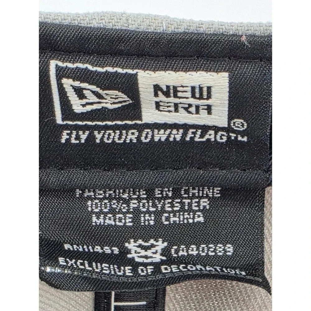 New Era 9FIFTY Chicago Blackhawks Snapback Hat Grey Red NHL Original Fit OSFM - Picture 7 of 7